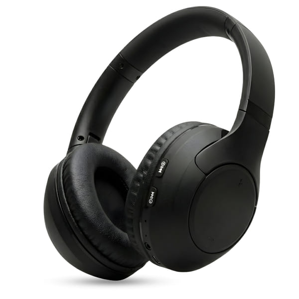 TecSox Sound Ex F3 Over-Ear Bluetooth Headphones | 40mm Drivers | High Bass | IPX5 Water Resistant | 8-Hour Playtime | Quick Charge