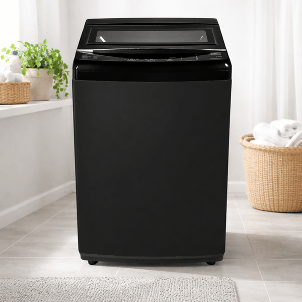 Buy Lloyd 7.0 Kg Fully Automatic Top Load Washing Machine (GLWT705ETRMB) with 5 Star BEE Rating, 8 i-Sense Technology, Toughened Glass Lid & 10 Wash Programs on EMI
