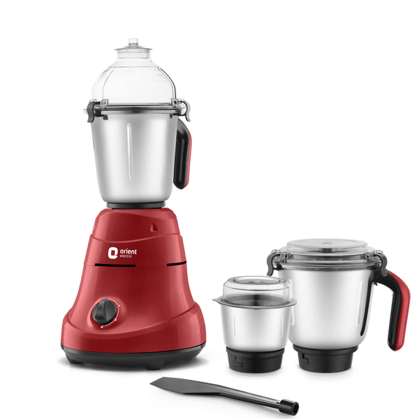 Buy Orient Electric , Ultra Blend 3 Jar Mixer Grinder|(Red and Black) on EMI