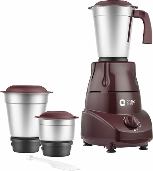 Buy Orient Electric , Bolt Super 3 Jar Mixer Grinder|(Brown) on EMI