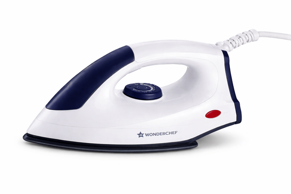 Buy Wonderchef 1000 W dry Iron (Blue,White) on EMI