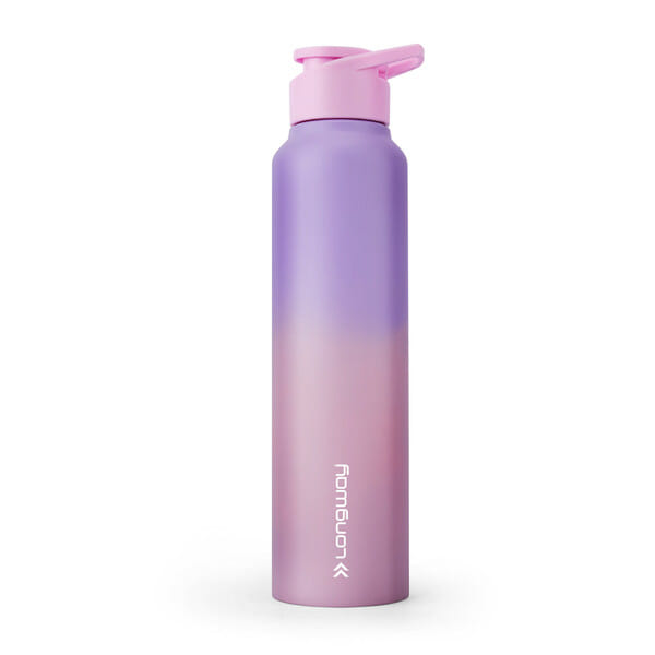 Buy Longway Rush 1 Ltr Stainless Steel Water Bottle | Leak-Proof & Rust-Free Design | Perfect for School, Office, Home, Gym, Travel & Ideal for Men, Women & Kids (1000 ml, Flamingo) on EMI