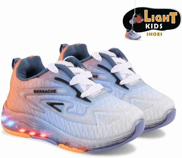 Buy Bersache Premium Sports, Walking, Gym, Cricket, Trending Running Shoes For Kid's on EMI