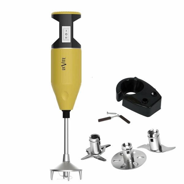 Buy LA' FORTE 250W Powerful Ergonomic Hand Blender: Stainless Steel Multi-Blade System, 2-Speed Control on EMI