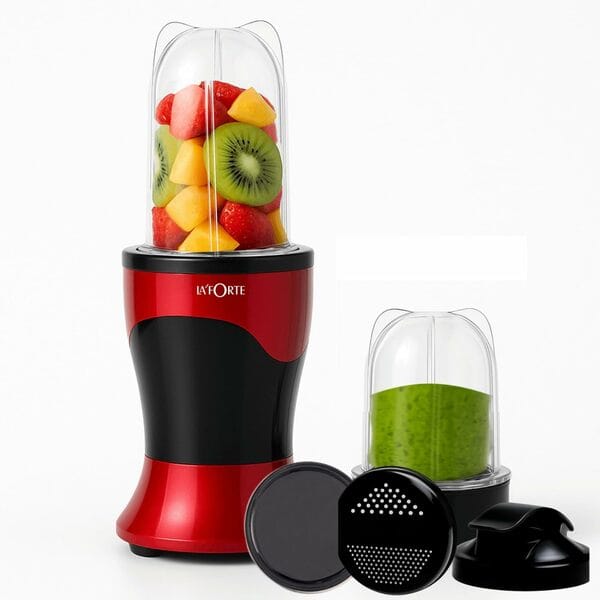 Buy LA' FORTE CLAIR 400W Personal Blender with Dual Jars & Detachable Blades on EMI