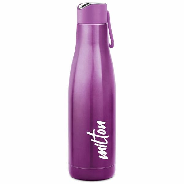 Buy Milton Fame 1000 Thermosteel Water Bottle -Purple on EMI