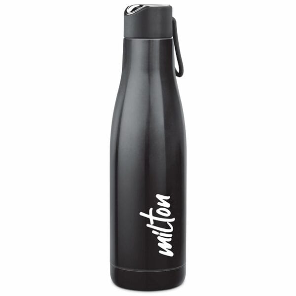 Buy Milton Fame 1000 Thermosteel Water Bottle -Black on EMI