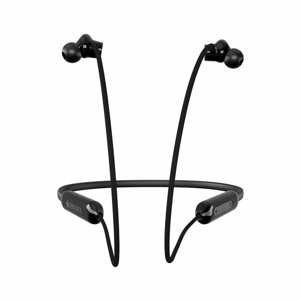 Buy Zebronics Bluetooth MagSnap Neckband, 10mm Drivers, Upto 18hrs Playtime, BT v5.3, ENC, Gaming Mode, Volume & Media Control, Type C Rapid Charging (Escape 80, Black) on EMI