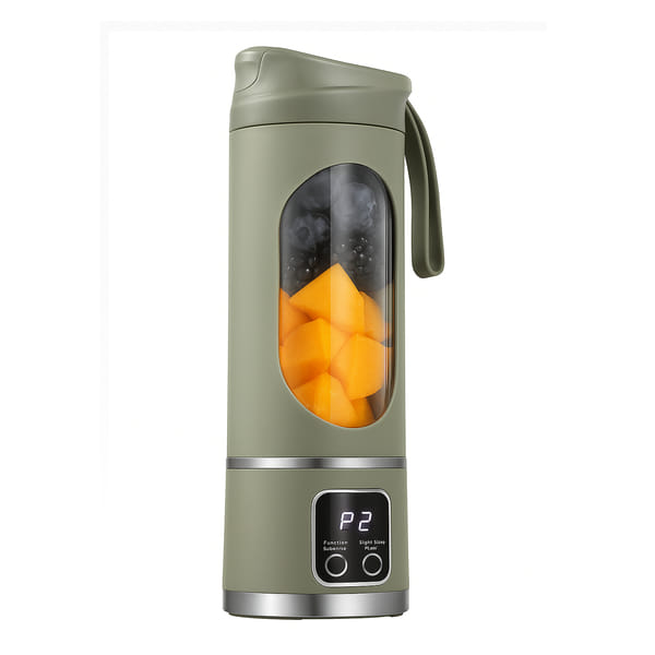 Buy LA' FORTE Portable USB Juicer Blender – 450ml, 1500mAh Rechargeable Battery, 18000 RPM, BPA-Free, 3 Programs, Stainless Steel Blades – Smoothies, Juices, Protein Shakes (Green) on EMI