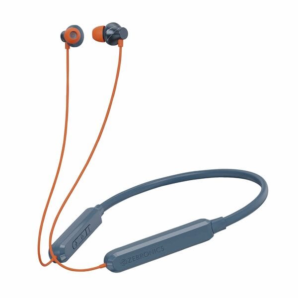 Buy ZEBRONICS Jumbo LITE Wireless Neckband Type C -Navy on EMI