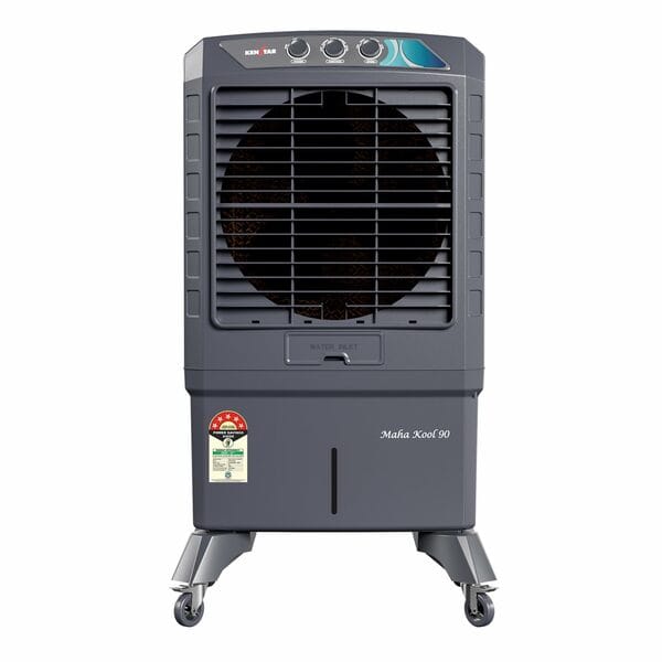 Buy Kenstar MAHA KOOL HC 90 L Desert Air Cooler (Grey, MAHA KOOL HC 90 WITH FRONT LOCKING COMMERCIAL GRADE WHEELS) on EMI