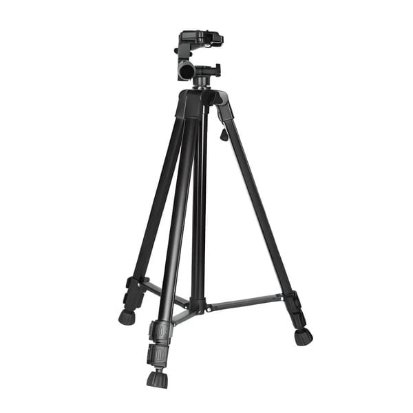 Buy Flixx Mobile Tripod Stand Sturdy Aluminum, Adjustable Height, 360° Rotatable Head on EMI