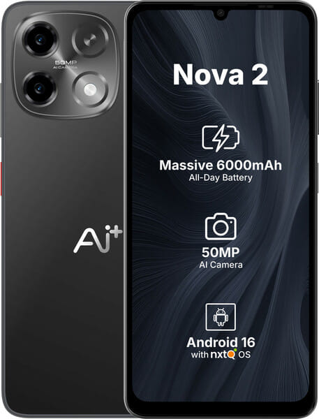 Buy Ai+ Nova 2 5G (Black, 128 GB) (6 GB RAM) on EMI