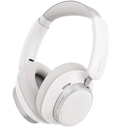 Buy Noise Airwave Max 6 with Hi-Res LDAC Audio, Dual Drivers, Adaptive ANC up to 45 dB, Spatial Audio, Up to 120 Hours Playtime, Instacharge, Low Latency up to 80 ms, BT v5.3, Comfort Cushions (Dune White) on EMI