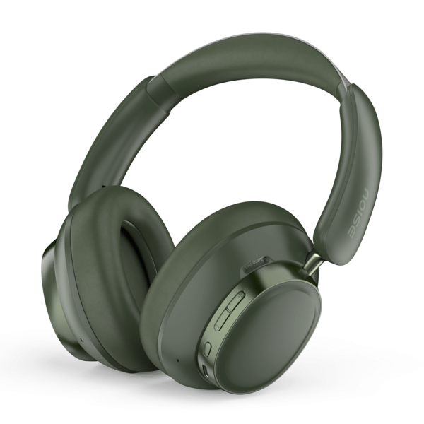 Buy Noise Airwave Max 6 with Hi-Res LDAC Audio, Dual Drivers, Adaptive ANC up to 45 dB, Spatial Audio, Up to 120 Hours Playtime, Instacharge, Low Latency up to 80 ms, BT v5.3, Comfort Cushions (Forest Green) on EMI