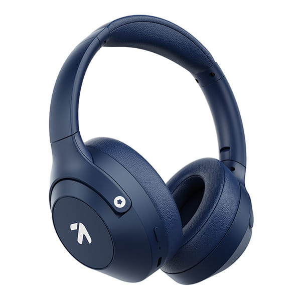 Goboult Flex 80Hrs Battery, ENC Mic, 40mm Drivers, 60ms Low Latency Bluetooth & Wired Headset