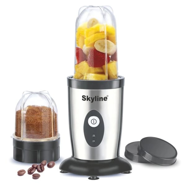 SKYLINE VTL-555 ABS Nutri Mix with 2 Jar 400 W , Medium, Black