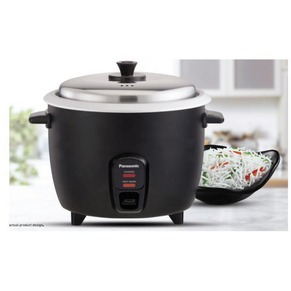 Buy Panasonic SR-C18HKDM Rice Cooker 1.8L | Fast Cooking & Durable Design on EMI