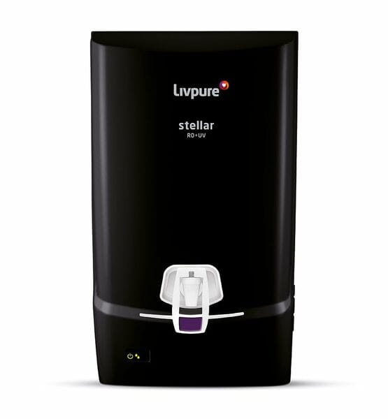 Buy Livpure Stellar 7 L RO + UV Water Purifier (Black) on EMI