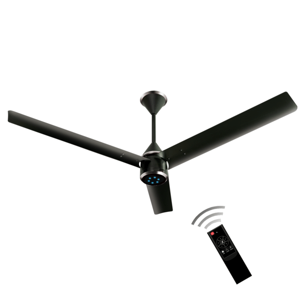 Buy LUKER Size Zero Crown BLDC Fan with IR Remote | 3-Year Warranty | 1200 mm on EMI