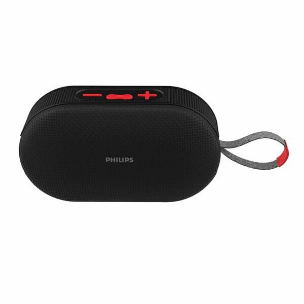 Buy PHILIPS Audio TAS1400BK Wireless Bluetooth Speaker with Deep Bass, Passive Radiator, 12W Sound Output, 1200mAh Rechargable Battery, 10H Playtime, Supports TF/USB/BT Modes (Black) on EMI