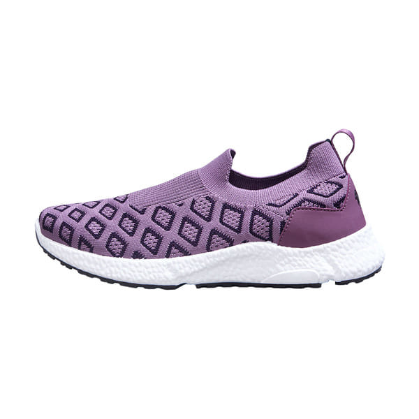 Buy Neeman's Crystal Knit Slip On for Women | Breathable Knit Upper, Cushioned EVA Sole | Lightweight, Flexible Shoes for Everyday | BERRY/WHITE on EMI