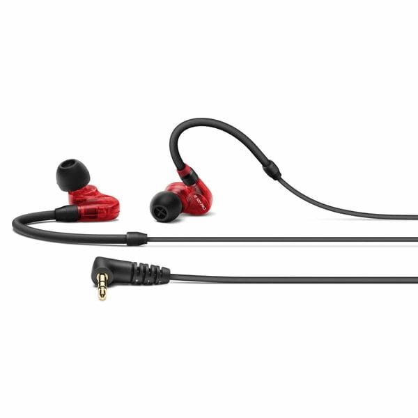 Buy Sennheiser IE 100 Pro Wired In-Ear In Ear Earphones Monitors| Red | Precision Dynamic Drivers | Detachable Cable | 20Hz-18Khz FR | Ideal For Musicians, Live Monitoring, Studio Recording & On Stage Performances on EMI