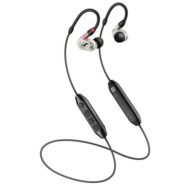 Buy Sennheiser IE 100 PRO Wireless Monitoring Earphone - CLEAR with built-in mic for your mobile phone, PC or tablet. Passive noise cancelling & 10hours battery life on EMI