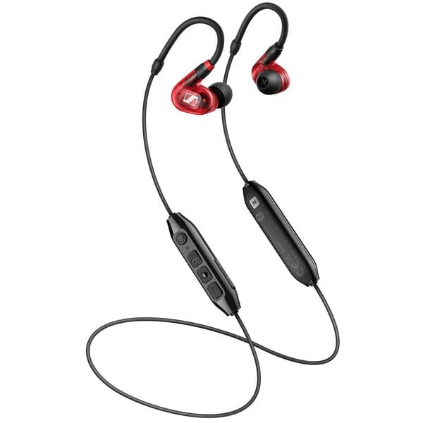 Buy Sennheiser IE 100 PRO Wireless In-Ear Monitoring Earphones | Red | 10hr Battery Life | Detachable Cable | Ideal for Live Performances, Studio Monitoring, DJ Sets & Daily Listening on EMI