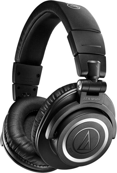 Buy Audio-Technica ATH-M50xBT2 Bluetooth Wireless Over Ear Headphones with Dual mic, 45MM Large-Aperture Drivers, 50-Hour Battery Life, USB-C Fast Charging, Studio Sound, Dual Pairing- Black on EMI