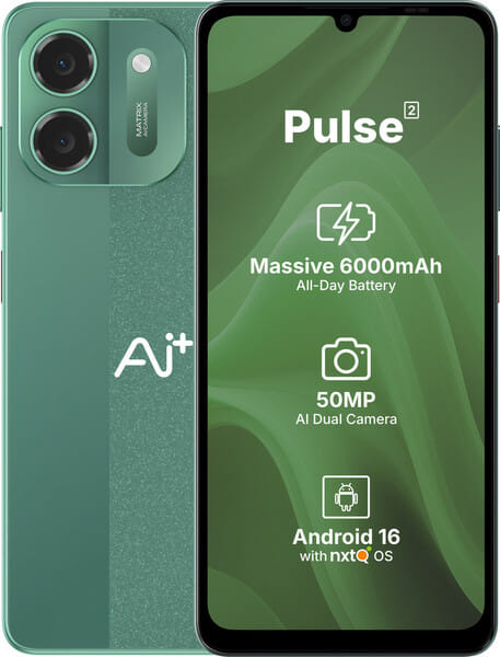 Buy Ai+ Pulse 2 (Green, 128 GB) (6 GB RAM) on EMI