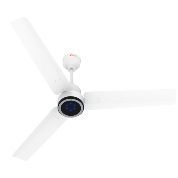 Buy Orient Electric Ecotech Prime CX 5 1200 mm Star BLDC Ceiling Fan with LED Indicator Light White on EMI