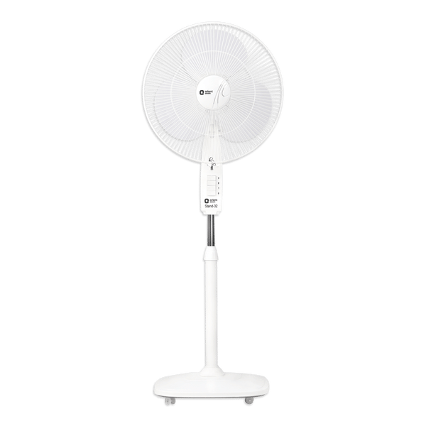 Orient Electric 400MM Stand 32 Pedestal Fan Signal White