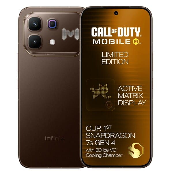 Buy Infinix NOTE 60 Pro CODM Edition 8GB + 128GB Brown on EMI