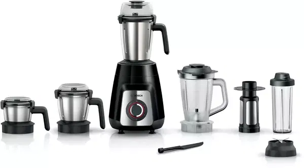 Buy Bosch TrueMixx Pro MG8915A1KI 1100W Mixer Grinder with 5 Jars & Stone Pounding Technology on EMI