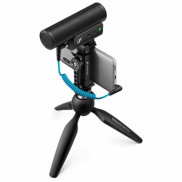 Buy Sennheiser Professional Audio MKE 400 Mobile KIT Auxiliary Unidirectional Compact Shotgun Microphone. Ideal for YouTube, Vlogging, Wedding Filmmakers and Mobile Journalism (Black) on EMI
