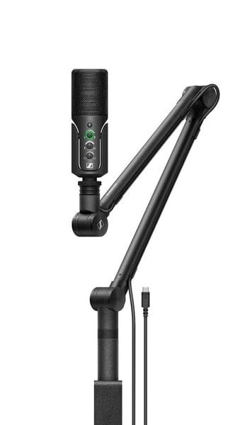 Buy Sennheiser Profile Streaming Set USB-C Condenser Microphone | Cardioid Pickup | Adjustable Boom Arm, Mute Function & Gain Control | Ideal for Streaming, Podcasting, & Recording on EMI