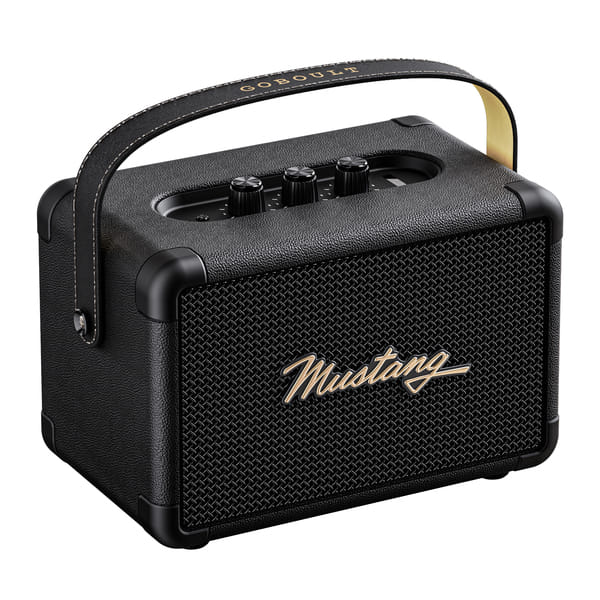 Buy GOBOULT Mustang GT 40, Dual Drivers, Bass Radiator, 6Hrs Battery, Metallic Grill, BTv 6 40 W Bluetooth Speaker (Apex Black, Stereo Channel) on EMI