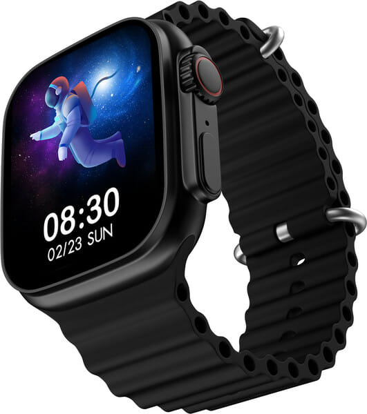 Buy alt OG Pro BT Calling with 1.93" HD Display, 150 Watch faces, AI Voice Assistant Smartwatch (Black Strap, Regular) on EMI