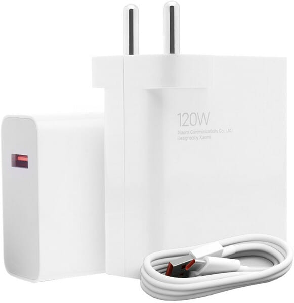 Buy Mi Xiaomi Original 120W Hyper Charge Adapter with 6A Cable - Fast Charging for Mobile, Laptop & MacBook with 20 Safety certifications | Universal Compatibility | Efficient Power Delivery (White) on EMI