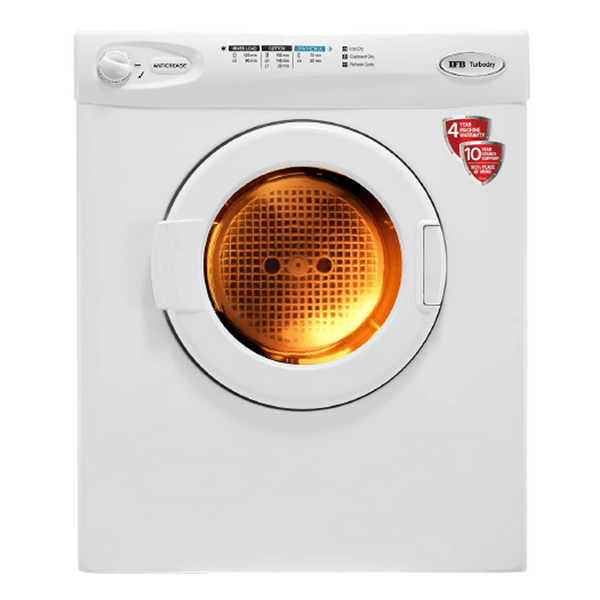 Buy IFB 5.5 kg Fully Automatic Front Load Dryer (TURBO DRY 550, Lint Filter, White) 2023 Model on EMI