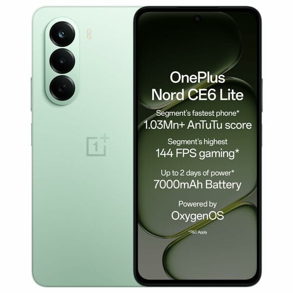 Buy OnePlus Nord CE6 Lite (Vivid Mint, 128 GB) (6 GB RAM) on EMI