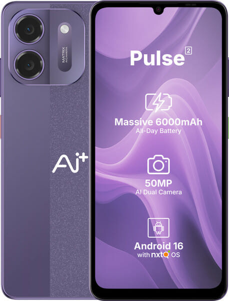 Buy Ai+ Pulse 2 (Purple, 64 GB) (4 GB RAM) on EMI