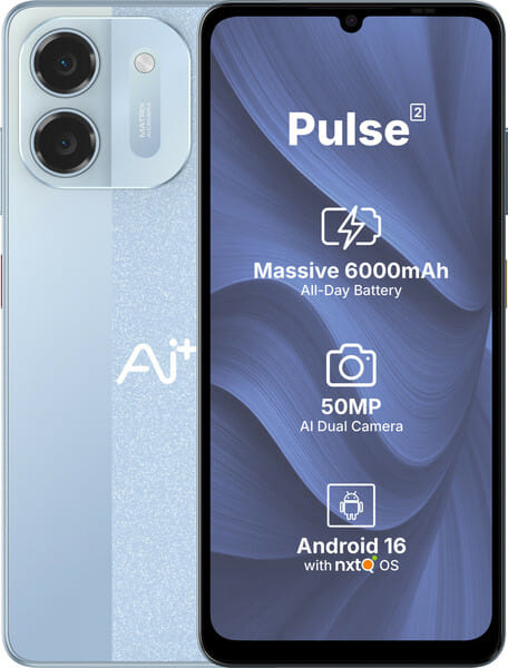 Buy Ai+ Pulse 2 (Blue, 64 GB) (4 GB RAM) on EMI