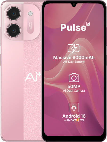 Buy Ai+ Pulse 2 (Pink, 64 GB) (4 GB RAM) on EMI