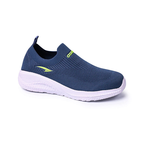 Buy Asian Storm-41 Walking Shoes for Men | Stylish Slip-On Sneakers with Comfort & Grip ( Slate Blue ) on EMI
