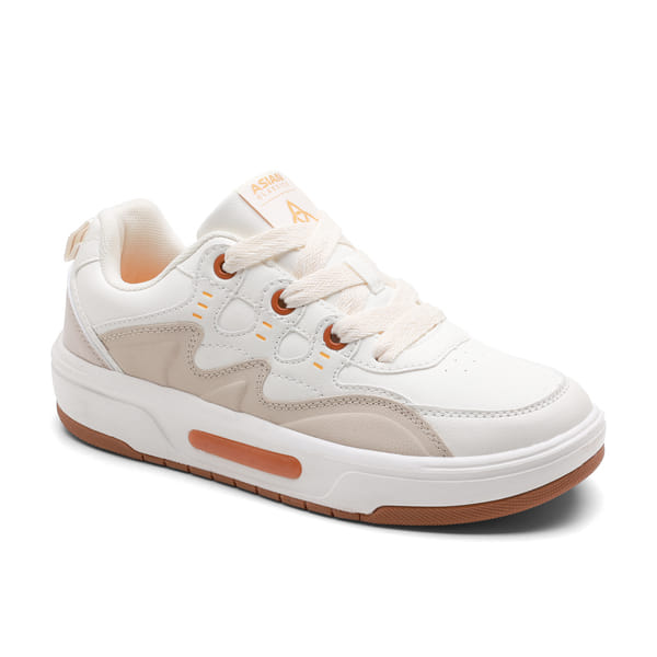 Buy ASIAN Mojo-05 Sneakers for Men | Stylish, Premium & Lightweight Shoes for Boys ( Cream Beige  ) on EMI