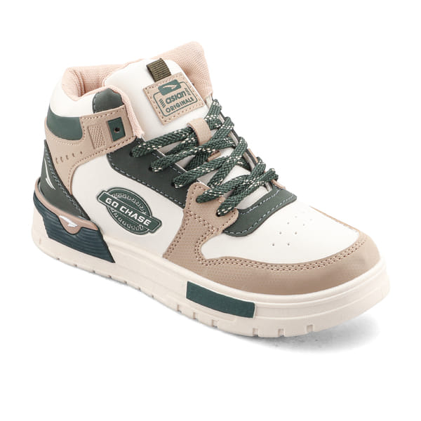Buy Asian Motion-11 Men’s Mid-Top Stylish Sneaker | Comfortable Sneaker for Daily Wear ( Beej Leaf Green  ) on EMI