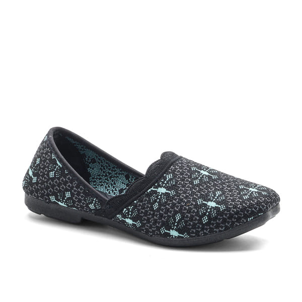 Buy Asian Flair-02 SPL Women’s Ethnic Belly | Comfortable Sole Slip-On for Daily Wear ( Black ) on EMI