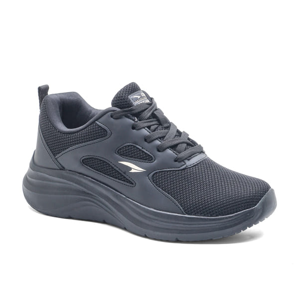 Buy Asian Blossom-14 Women’s Sneakers | Girls Sporty Shoes for Gym, Walk & Running ( Full Black ) on EMI